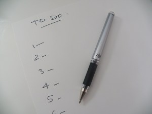 To do list